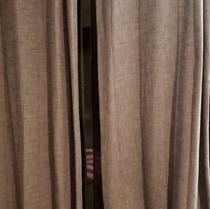 Grey Curtain Panels